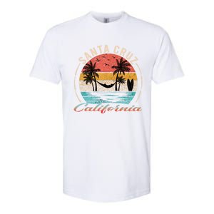 70s 80s In California City Santa Cruz Great Gift Softstyle CVC T-Shirt