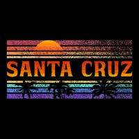 70s 80s In California City Santa Cruz Backpack
