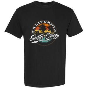 70s 80s In California City Santa Cruz Surfing Garment-Dyed Heavyweight T-Shirt