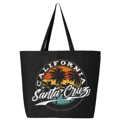 70s 80s In California City Santa Cruz Surfing 25L Jumbo Tote