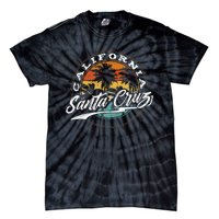 70s 80s In California City Santa Cruz Surfing Tie-Dye T-Shirt