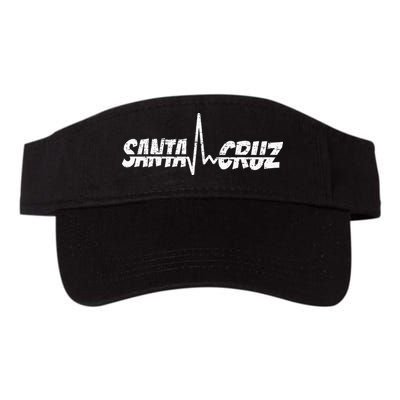 70s 80s In California City Santa Cruz Surfing Heart Rate Visor