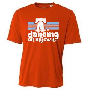 70s 80s Philly Dancing On My Own Philadelphia Baseball Cooling Performance Crew T-Shirt