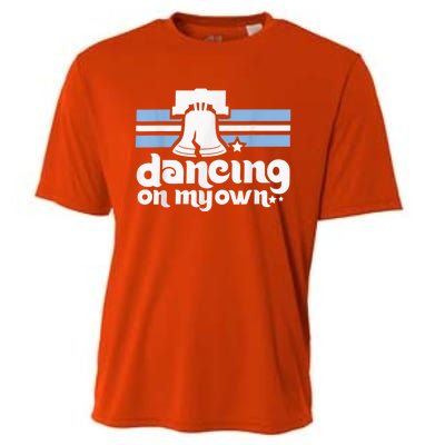 70s 80s Philly Dancing On My Own Philadelphia Baseball Cooling Performance Crew T-Shirt