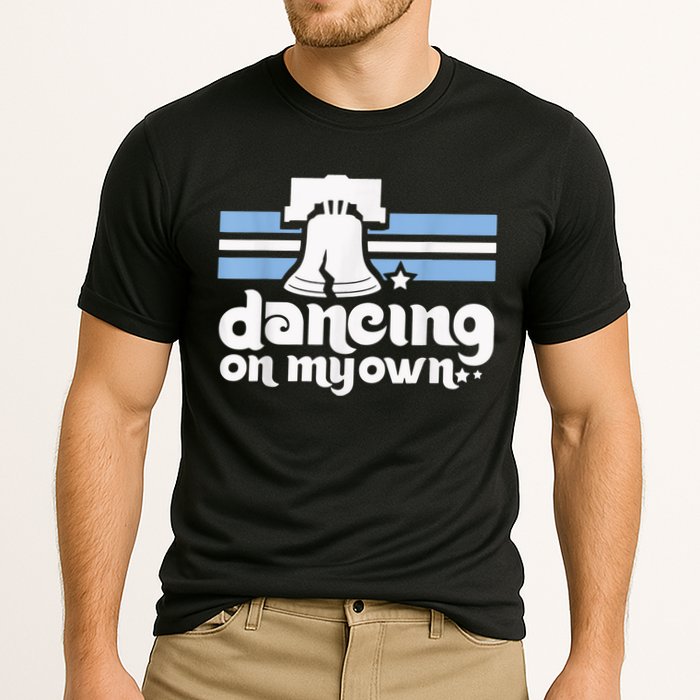 70s 80s Philly Dancing On My Own Philadelphia Baseball Cooling Performance Crew T-Shirt
