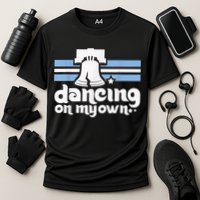 70s 80s Philly Dancing On My Own Philadelphia Baseball Cooling Performance Crew T-Shirt