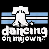 70s 80s Philly Dancing On My Own Philadelphia Baseball Cooling Performance Crew T-Shirt