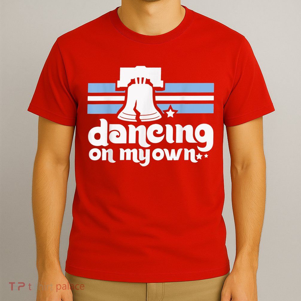 70s 80s Philly Dancing On My Own Philadelphia Baseball T-Shirt