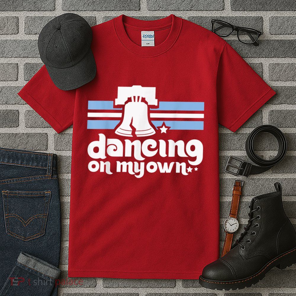 70s 80s Philly Dancing On My Own Philadelphia Baseball Tall T-Shirt