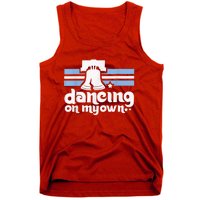 70s 80s Philly Dancing On My Own Philadelphia Baseball Tank Top