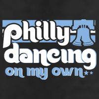 70s 80s Philly Dancing On My Own Philadelphia Baseball Adult Drive Performance Visor