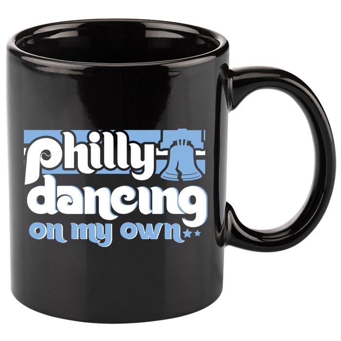 70s 80s Philly Dancing On My Own Philadelphia Baseball 11oz C Handle Ceramic Mug