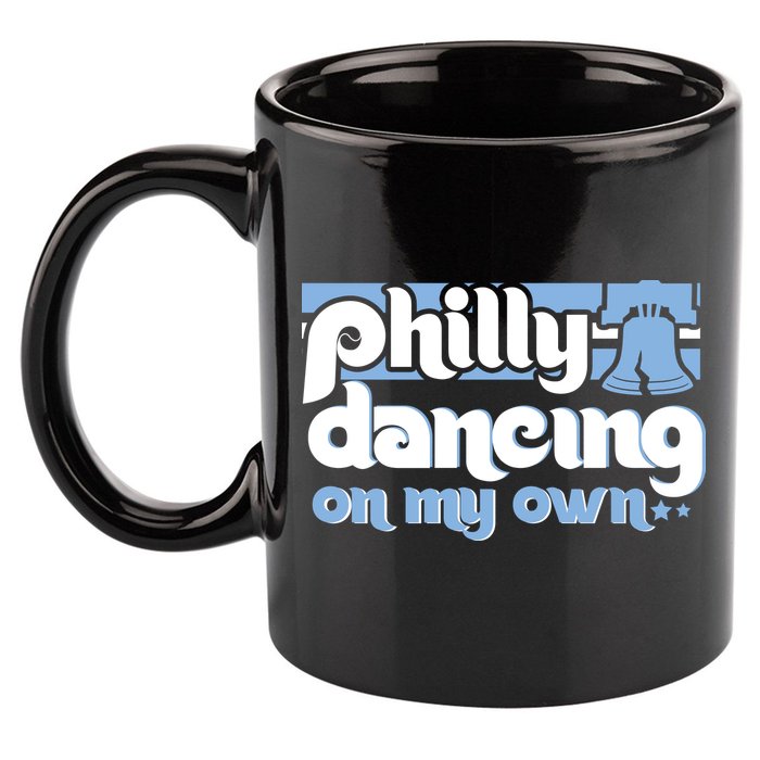 70s 80s Philly Dancing On My Own Philadelphia Baseball 11oz C Handle Ceramic Mug
