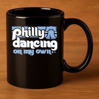 70s 80s Philly Dancing On My Own Philadelphia Baseball 11oz C Handle Ceramic Mug
