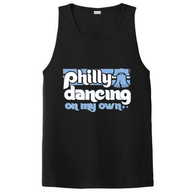 70s 80s Philly Dancing On My Own Philadelphia Baseball PosiCharge Competitor Tank