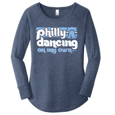 70s 80s Philly Dancing On My Own Philadelphia Baseball Women's Perfect Tri Tunic Long Sleeve Shirt