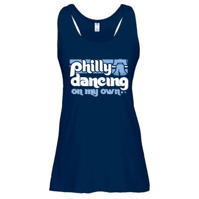 70s 80s Philly Dancing On My Own Philadelphia Baseball Ladies Essential Flowy Tank