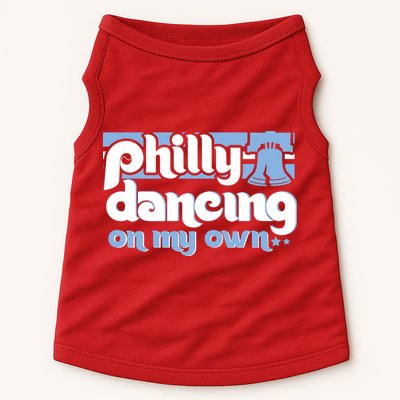 70s 80s Philly Dancing On My Own Philadelphia Baseball Doggie Tank