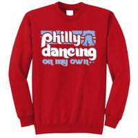 70s 80s Philly Dancing On My Own Philadelphia Baseball Sweatshirt