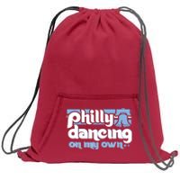 70s 80s Philly Dancing On My Own Philadelphia Baseball Sweatshirt Cinch Pack Bag