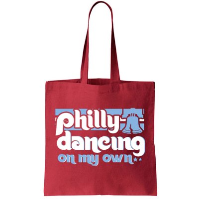 70s 80s Philly Dancing On My Own Philadelphia Baseball Tote Bag