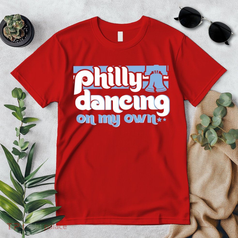 70s 80s Philly Dancing On My Own Philadelphia Baseball Premium T-Shirt