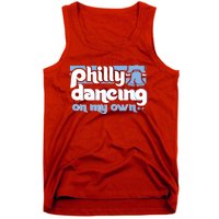 70s 80s Philly Dancing On My Own Philadelphia Baseball Tank Top