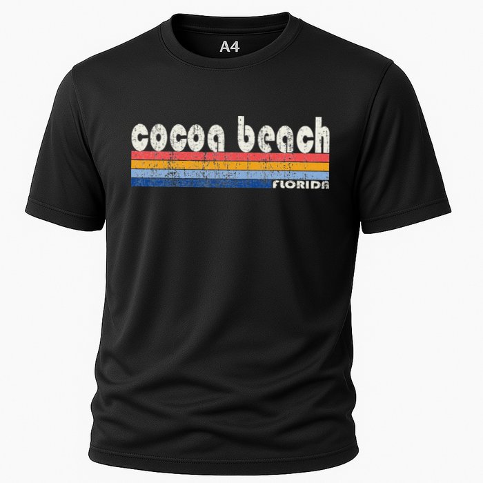 70s 80s Style Cocoa Beach Fl Performance Shirt