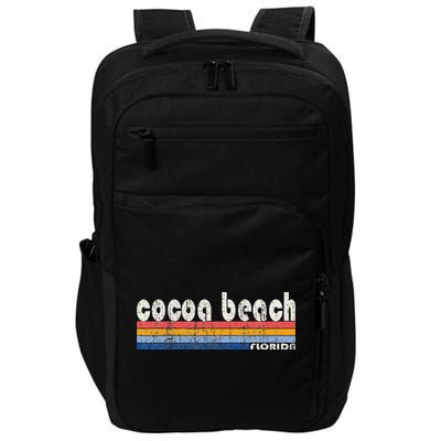 70s 80s Style Cocoa Beach Fl Impact Tech Backpack