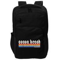 70s 80s Style Cocoa Beach Fl Impact Tech Backpack