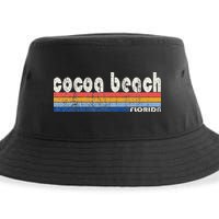 70s 80s Style Cocoa Beach Fl Sustainable Bucket Hat
