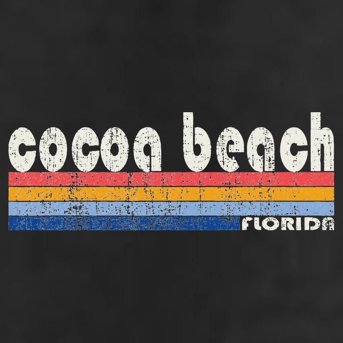 70s 80s Style Cocoa Beach Fl 15oz Campfire Ceramic Mug