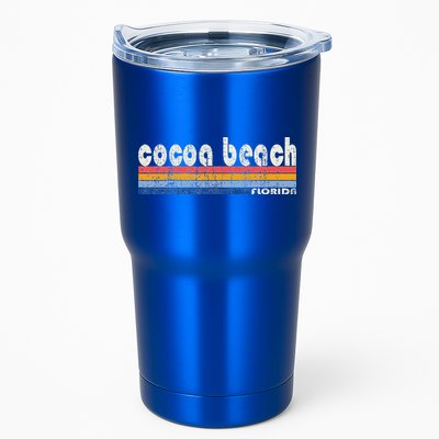 70s 80s Style Cocoa Beach Fl Tumbler