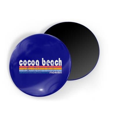 70s 80s Style Cocoa Beach Fl Magnet