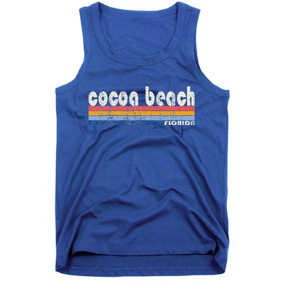 70s 80s Style Cocoa Beach Fl Tank Top