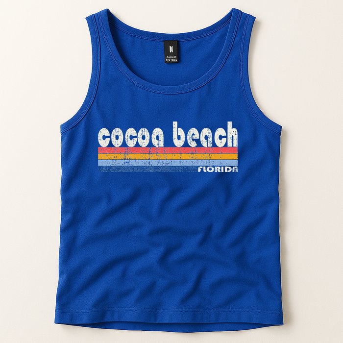 70s 80s Style Cocoa Beach Fl Tank Top
