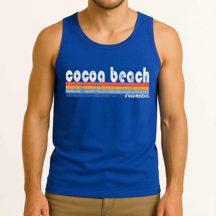 70s 80s Style Cocoa Beach Fl Tank Top