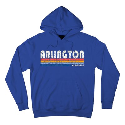 70s 80s Style Arlington Va Hoodie