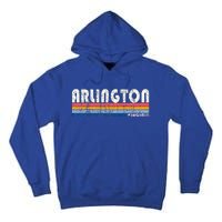 70s 80s Style Arlington Va Tall Hoodie