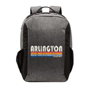 70s 80s Style Arlington Va Vector Backpack