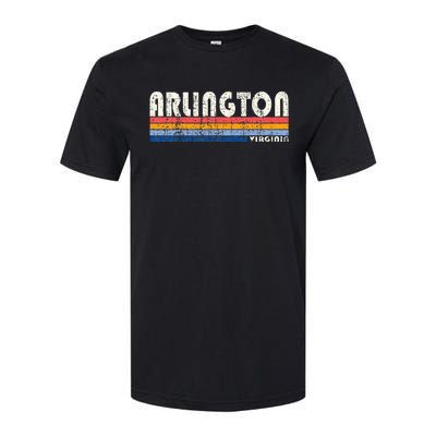 70s 80s Style Arlington Va Softstyle® CVC T-Shirt