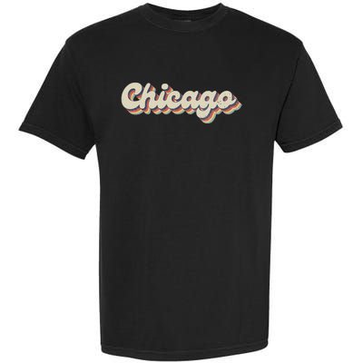 70s 80s USA City Vintage Chicago Garment-Dyed Heavyweight T-Shirt