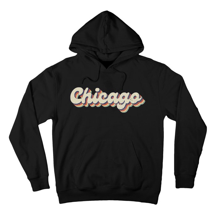 70s 80s USA City Vintage Chicago Hoodie