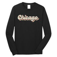 70s 80s USA City Vintage Chicago Long Sleeve Shirt