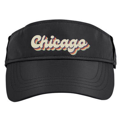 70s 80s USA City Vintage Chicago Adult Drive Performance Visor