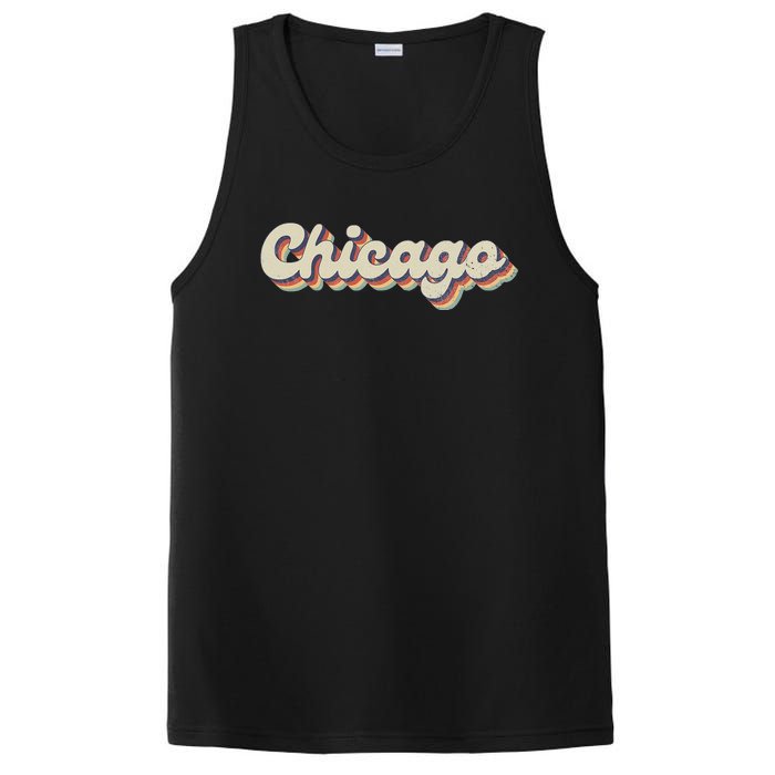 70s 80s USA City Vintage Chicago PosiCharge Competitor Tank