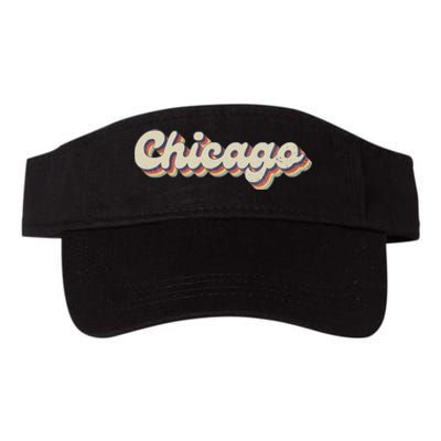 70S 80S Usa City Vintage Chicago Valucap Bio-Washed Visor