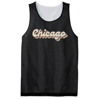 70S 80S Usa City Vintage Chicago Mesh Reversible Basketball Jersey Tank