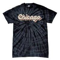 70S 80S Usa City Vintage Chicago Tie-Dye T-Shirt