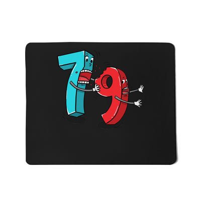 7 Ate (8) 9 Funny Math Mousepad